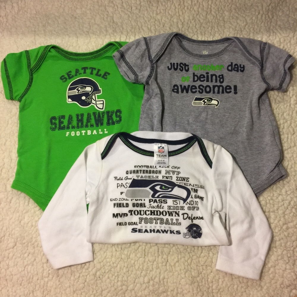 Seahawks onesies bundle